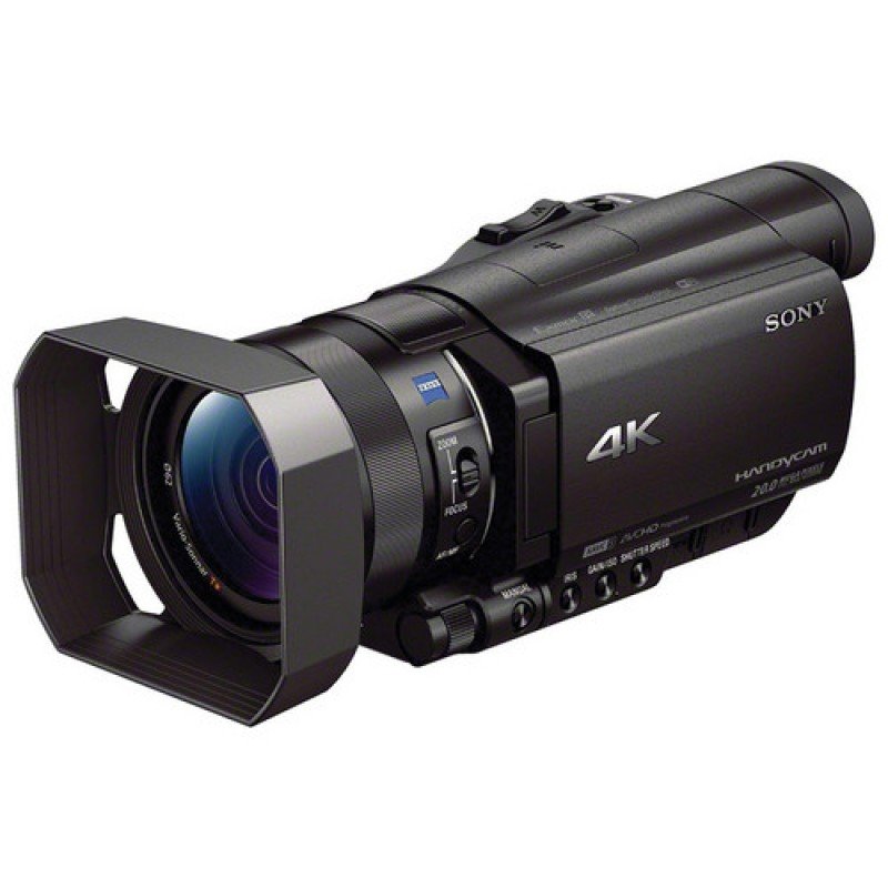  كاميرا فيديو إحترافية AX100E 4K