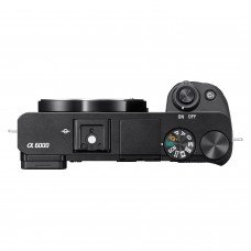 كاميرا Sony Alpha ILCE 6000L 24.3 MP Mirrorless Digital SLR مع 16-50 مم (مستشعر APS-C ، تركيز تلقائي سريع ، تركيز تلقائي على العين ، وزن خفيف) - أسود