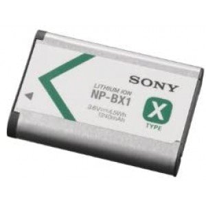 Sony NP-BX1/M8 Lithium-Ion X Type Battery (Silver)  Sony NP-BX1/M8 Lithium-Ion X Type Battery (Silver)