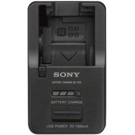 Sony BC-TRX Battery Charger for X/G/N/D/T/R and K Series Batteries (Black)