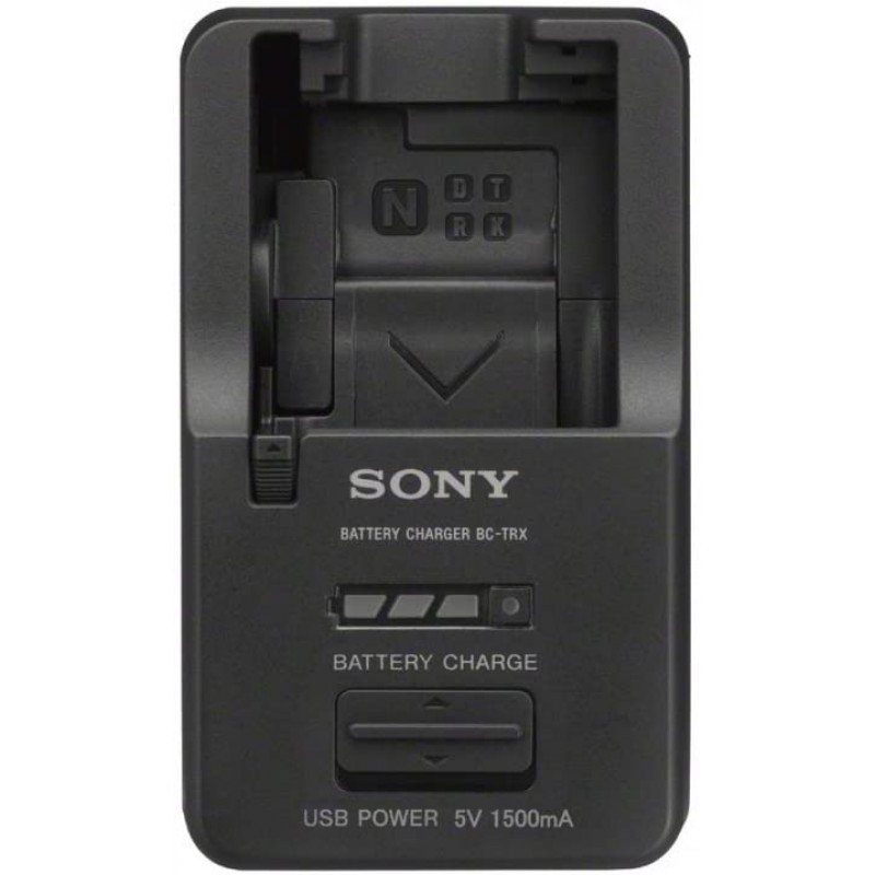 Sony BC-TRX Battery Charger for X/G/N/D/T/R and K Series Batteries (Black)