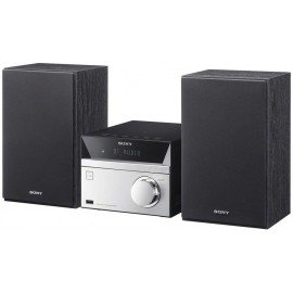 Sony CMT-SBT20 Compact Hi-Fi System with CD Bluetooth NFC - Black/Silver