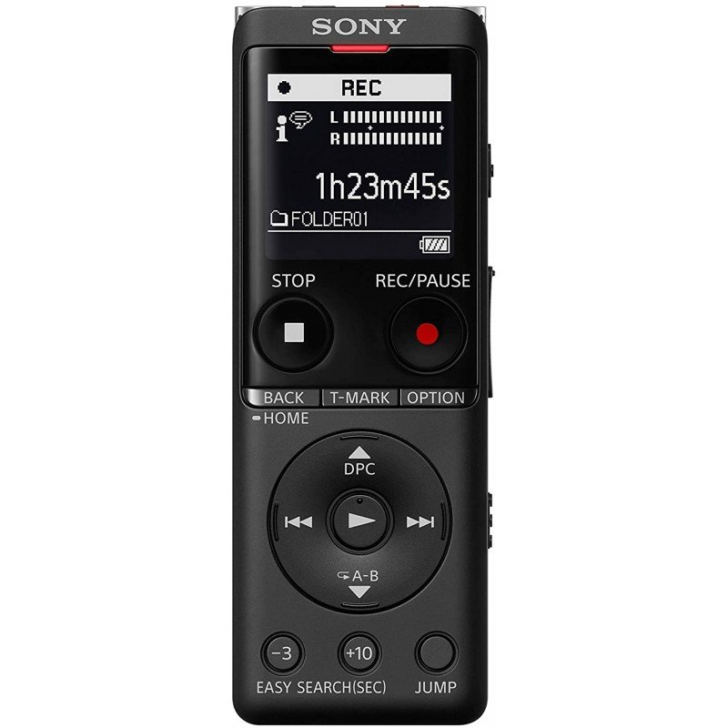 Sony ICD-UX570 Digital Voice Recorder, ICDUX570BLK