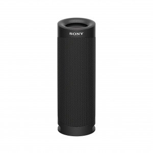 سوني مكبر صوت لاسلكي محمول خفيف الوزن بتقنية البلوتوث SRS-XB23 مقاوم للماء IP67 ومتين للاستخدام الخارجي، بطارية 12 ساعة، USB نوع C، حزام قابل للازالة ومكبر صوت، اسود  سوني مكبر صوت لاسلكي محمول خفيف الوزن بتقنية البلوتوث SRS-XB23 مقاوم للماء IP67 ومتين للاستخدام الخارجي، بطارية 12 ساعة، USB نوع C، حزام قابل للازالة ومكبر صوت، اسود