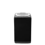 غسالة ملابس تحميل علوي وايت بوينت 13 كيلو شاشة ديجيتال جراندو - حوض ماسي - باب زجاجي ناعم الغلق وهيكل معدني مجلفن مقاوم للصدأ باللون الأسود WPTL13DGBCM