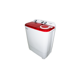 غسالة ملابس من هدسون 6 كيلو حوضين - HWM-66