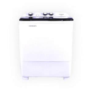 HDSON HWM-105 Top Load Half Automatic Washing Machine, 10 Kg - White
